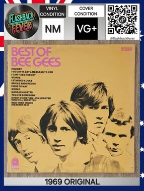 BEE GEES•Best of Bee Gees•1969 US Stereo (#SD 33-292) Presswell Pressing